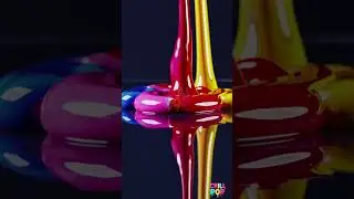 Colorful Paint Flow ASMR
