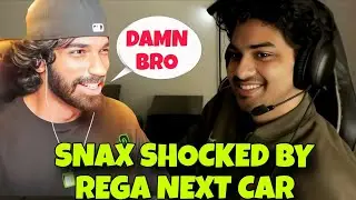 Rega's Next Car Costs Crores 😱 Snax Shocked ✅
