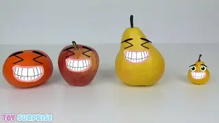 frutas con carita | cosas con caras