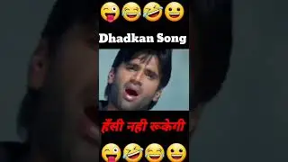 Funny dubbing 🤣 | dhadkan Song #shorts #comedy