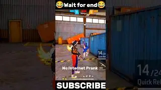 Girls No Internet Prank In Lone Wolf 😂 | No Internet Prank Girls 🤣 | Garena Free Fire Max 🔥 #shorts