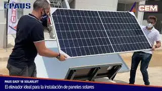 PAUS EASY SOLAR LIFT - elevador paneles solares
