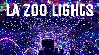LA ZOO LIGHTS VLOG 2018
