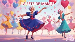🌸 Bonne Fête Grand-Mère – C’est Votre Journée, Mamie ! On Vous Aime ! 🎶👵💖