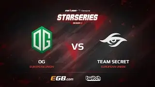 OG vs Team Secret, Game 2, SL i-League StarSeries Season 3, LAN-Final