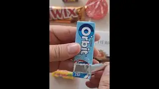 Unboxing Orbit gum ASMR  #asmr #orbit #asmrgum #unboxing