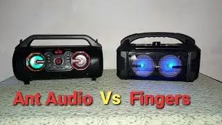 Comparison of Ant Audio Rock 300 Vs Fingers Knockout baby. 30 watts vs 24 watts. Giveaway at 10000.