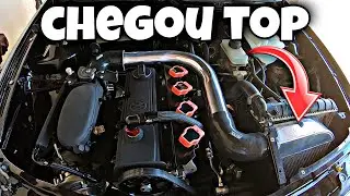CHEGOU O INTERCOOLER VEJA A ADAPTAÇÃO FIQUEI MUITO FELIZ 😀