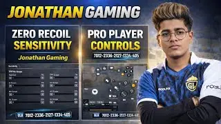 Jonathan Gaming | Zero Recoil Control & Sensitivity Code🔥