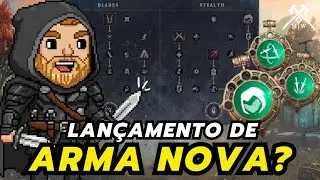 NOVA ARMA LOGO AGORA COM AN&Uacute;NCIO DE FECHAMENTO? Vamos falar melhor de New World! #newworld #mmorpg