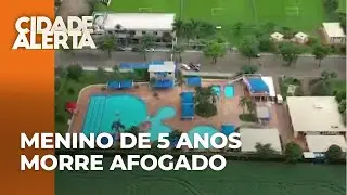 Criança de cinco anos morre afogado na piscina do Sinttrol; Siate tentou salvar por quase uma hora