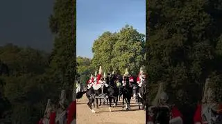 Unsettled Horse at Horse Guards Parade | King&rsquo;s Life Guard in Control 👑🐴