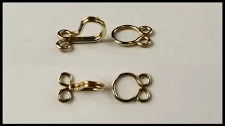 How to Make Double Loop Clasp // Artistic Wire Jewelry Making Tutorial