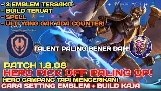TUTORIAL HOW TO SET THE STRONGEST KAJA EMBLEM AND BUILD 2023 PATCH 1.8.08 | THE STRONGEST KAJA KIBOY