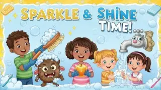 🎶 Stay Clean Everyday! | Fun Kids Hygiene Song 🧼✨