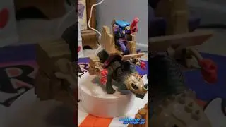 Dino-Riders Monoclonius 1980s vintage retro dinosaur toys tyco mattel review
