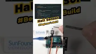 Arduino X Hall Sensor Module | Learn how to detect magnetic poles! #arduino #stemeducation #diy