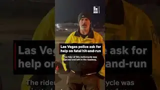 Fatal Hit-and-run In Las Vegas #news #vegas #LVMPD
