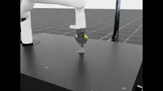 peg in hole RL simulation