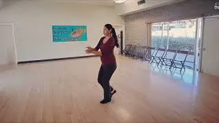 Salsa Beginning Level Footwork on Basics, R & L Turns, Cross Body Lead & Prepping on Turns 
