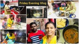 DIML/Friday Evening Routine Vlog/Bendakaya Pulusu Recipe/Vegetable Shopping Vlog/Amulya Kitchen