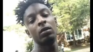 21 Savage Brings Amber Rose To The Hood To Show Her Off To Trap N*ggas