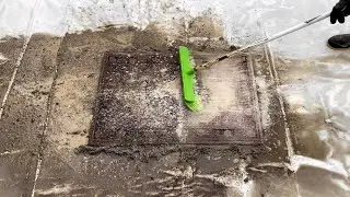 Wonderful satisfyingly cleaning dirty rug! | carpet cleaning | ASMR | Cleaning rug | Washing rug |