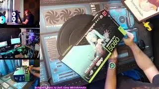 Live Strim Hatsune Miku Astral OC 5080 Asus GPU Unboxing Jones Unboxing Special Guest Miku