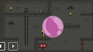 One level 3: Побег из тюрьмы - Уровень 16. Розовый шар 🟣