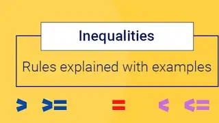 Inequalities@themanagementguide2020 #reasoning #reasoningtricks #ibps #ibpsso #bankingexams #ssc