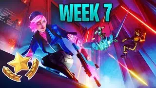 Fortnite Week 7 SECRET BATTLE STAR LOCATION - Season 9