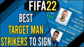 Best Target Man Strikers to Sign in FIFA 22