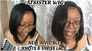 INVISIBLE SWISS LACE & INVISIBLE KNOT SKIN MELT WIG FR AFSISTER WIG