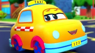 Wheels On The Taxi Street Vehicle and Baby Rhymes with Bob Chugga Ching