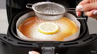 ​🍋✨ ¡El Secreto de la Tarta de Queso con Limón Más Cremosa y Rápida en Air Fryer! ✨🍋​