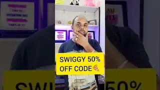 SWIGGY Coupon Code 🥪 How To Get 50% Discount On SWIGGY #shorts