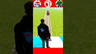 TRAIN V/S FRANKLIN ☠️ CHALLENGE | INDIAN BIKE DRIVING 3D GAME 🎮 #gameshorts #gaming #viral #trending