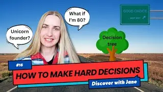 How to make your hardest decisions: startups, career and life