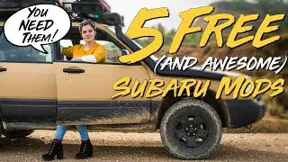 TOP 5 FREE (or CHEAP) MODS for your SUBARU