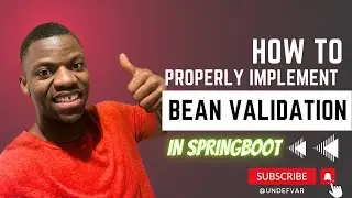Implement Spring Bean Validation: Ensure Data Integrity and Error-Free Applications in Spring Boot