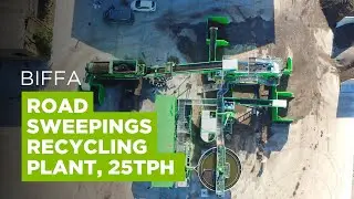 Biffa's Road Sweepings Recycling Facility From CDE