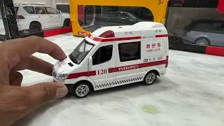 Mini Ambulance Toy Car 🚑 | Super Realistic Emergency Vehicle #toycars #ambulancetoy #miniaturecars 