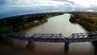 Drone Hubsan h501s, Boothferry Bridge, Goole