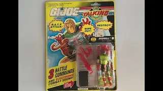G.I. Joe Talking Battle Commanders Overkill 1991  Unboxing