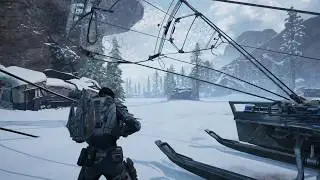 Gears 5 - Act 2-2: Hollow Storm Train Tunnel Quest: Carrier Fight, Grindlift Maintenance Notes 2019