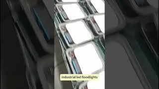 Brutal Industrial LED Flood Lights Factory | Custom High Mast & Project Lighting OEM #ledlighting