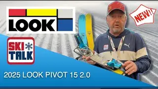 2025 Look Pivot 15 2.0 ski bindings with SkiTalk.com