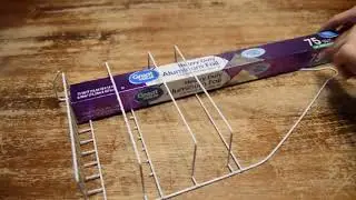 DIY Storage Solution for Foil, Wax Paper, etc., for $2!!!