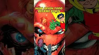 How Jason Todd became Robin  #batman #redhood #robin #dccomics #justiceleague  #cartoon #dcuniverse