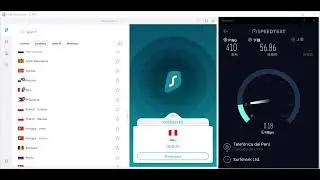 【Surfshark VPN】Review Peru Speed Test ☑️️️️